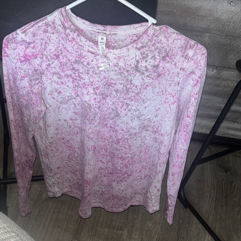 lululemon athletica Tie-Dye Long Sleeve Tee